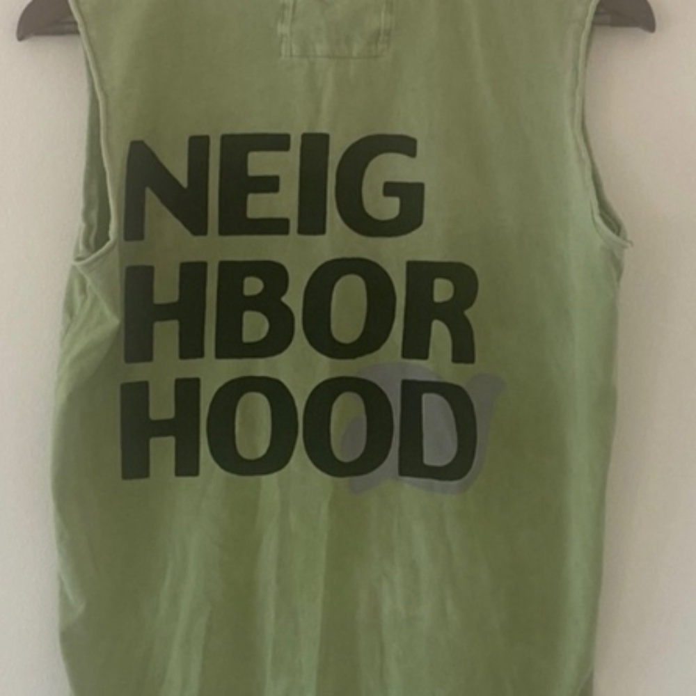 FREE CITY Unisex Green Muscle T-shirt Oversized XS (Fits like a FREE CITY Sz 2) - Picture 3 of 6